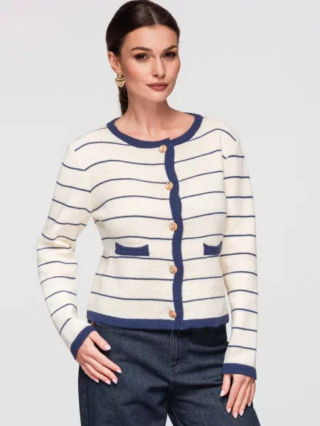 Cardigan Edoti albastru