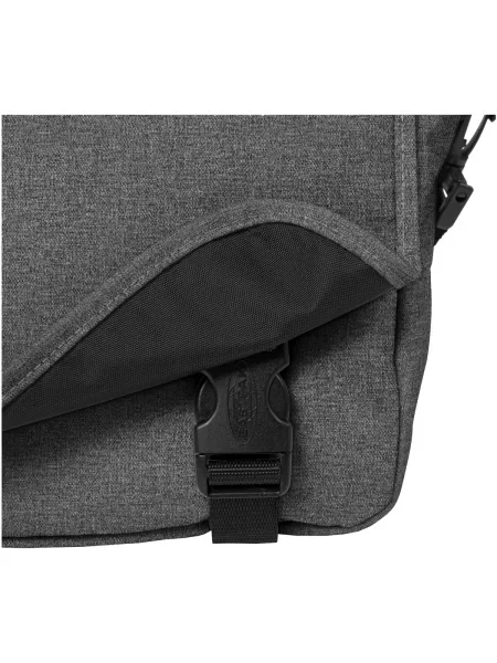 EASTPAK Messenger torba preko ramena tamo / crna siva