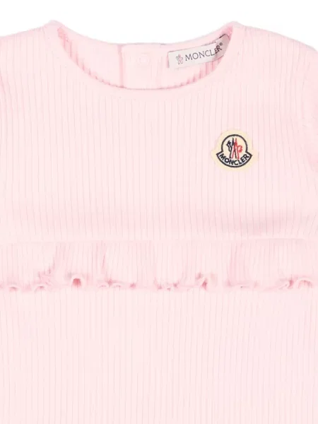 Krótki kombinezon dziecięcy Moncler Enfant różowy