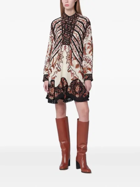 Długa mała sukienka maxi Farm Rio garniturowa