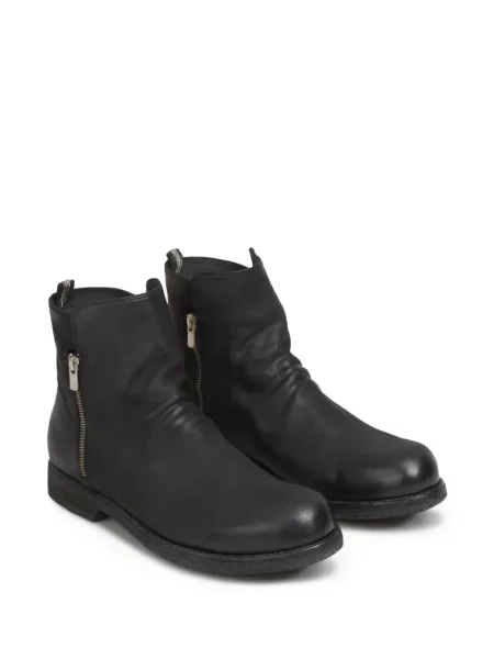 Botine Officine Creative din piele negru