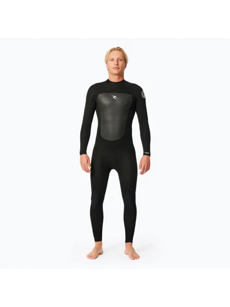 Costum de înot pentru bărbați Rip Curl Omega mm Gb Bz Steamer black negru