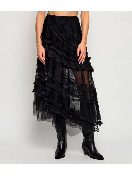 AllSaints De tul fustă Jen negru