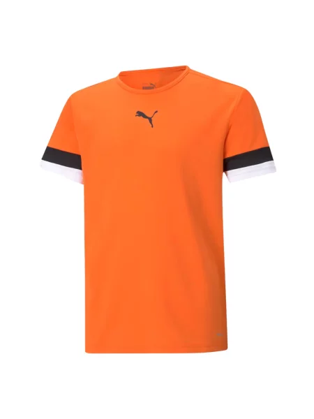 Koszulka piłkarska PUMA teamRISE Jersey pomarańczowa