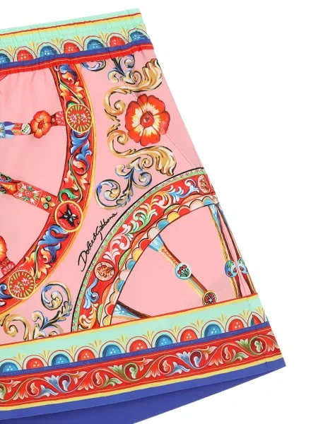 Szorty dziecięce Dolce And Gabbana różowe