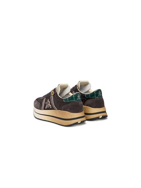 Sneakersy Premiata Bethcoin Var hnedá
