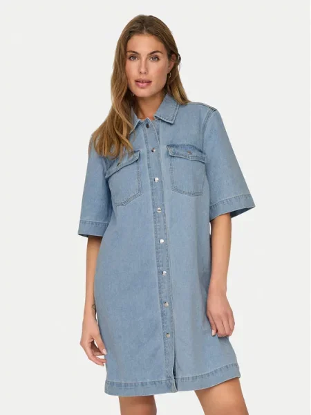 ONLY Джинсова сукня Belle Голубий