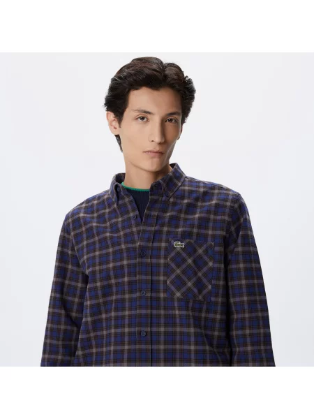 Lacoste Koszulka Lacoste granatowa