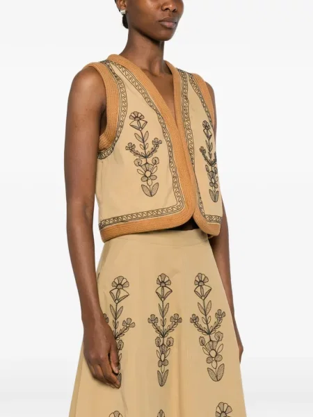 Vestă Antik Batik cu model floral