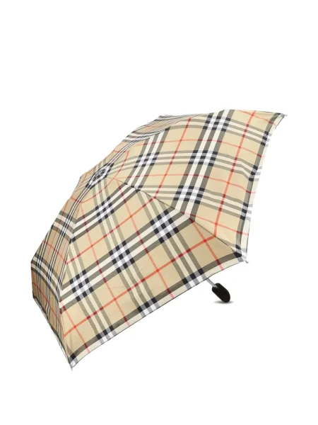 Umbrelă Burberry în carouri cu imagine