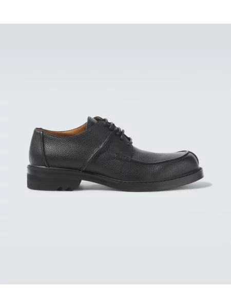 Brogues Dries Van Noten din piele negru