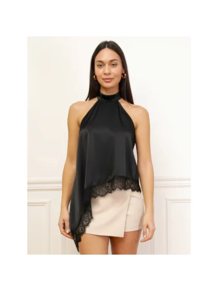 Top La Modeuse crna