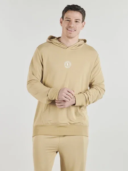 Kapucnis szvetter Polo Ralph Lauren bézs