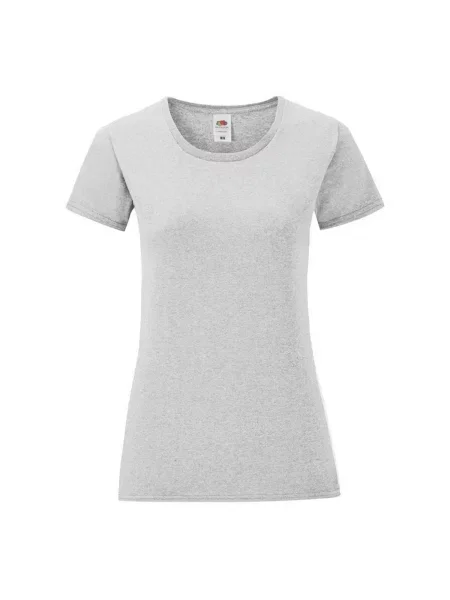 Koszulka Iconic Heather T-shirt szara
