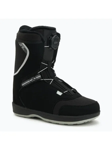 Gyerek snowboard bakancs HEAD Jr Boa black. Méret: 22 fekete