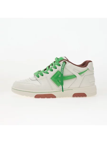 Кросівки Off-white в діловому стилі білі