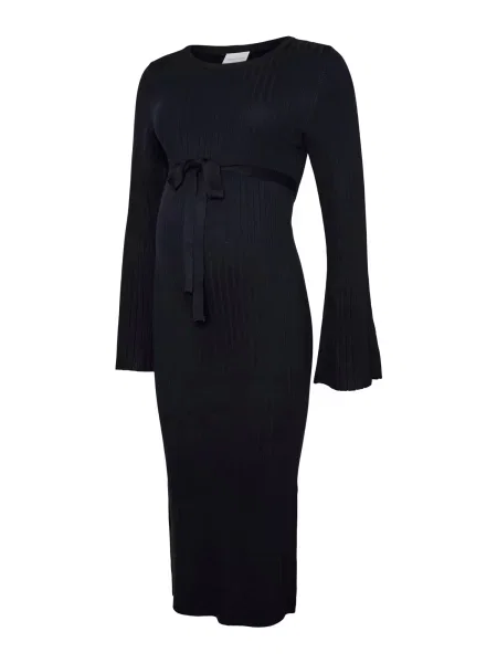 MAMALICIOUS Rochie tricotat MLNEWSIV închis albastru