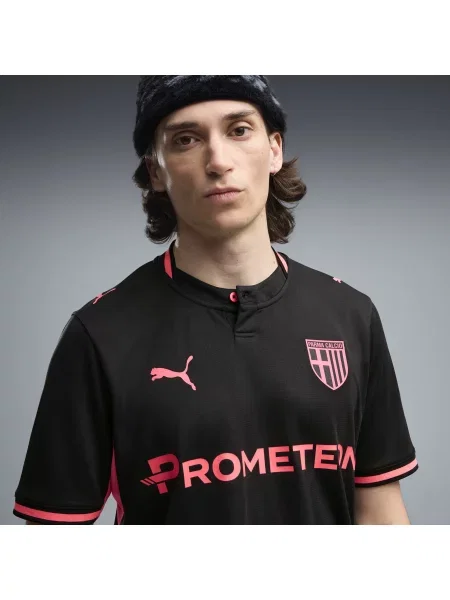 PUMA trzecia koszulka Parma Calcio Odzież S czarny