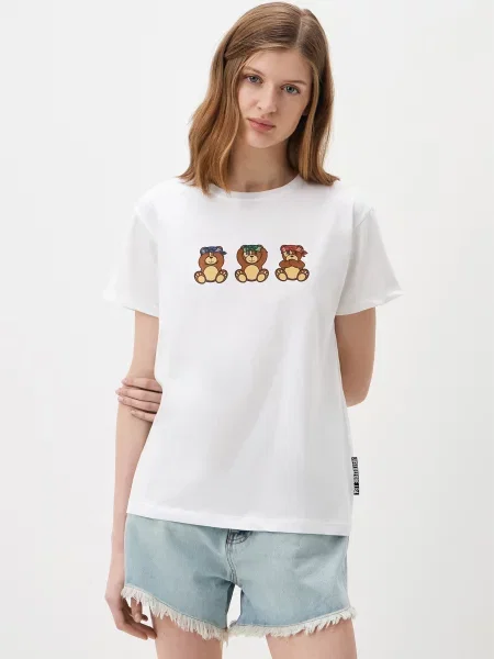 Футболка Just Before білий