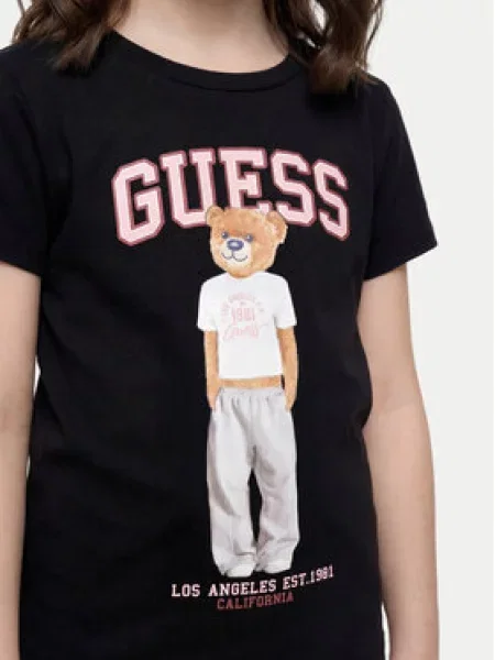 Guess T-shirt Regular Fit crna
