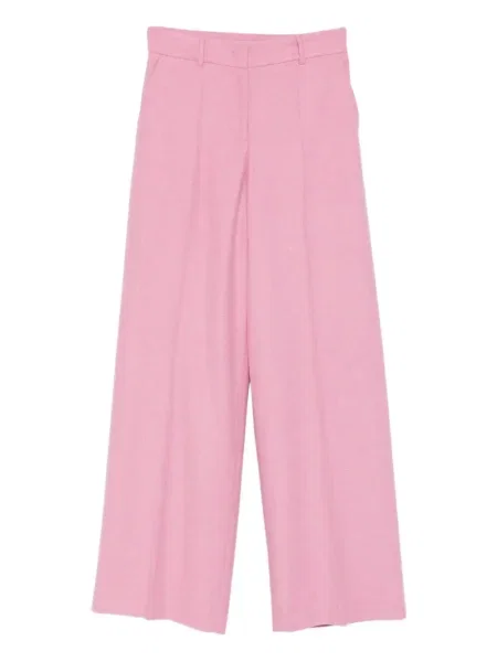 Фланелени панталон Manuel Ritz розово