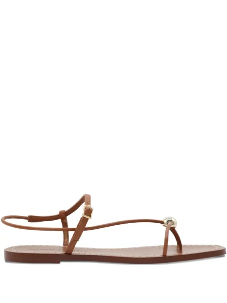 Sandale Loeffler Randall din piele maro