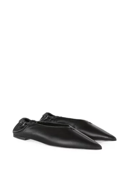 Balerini Retori din piele negru
