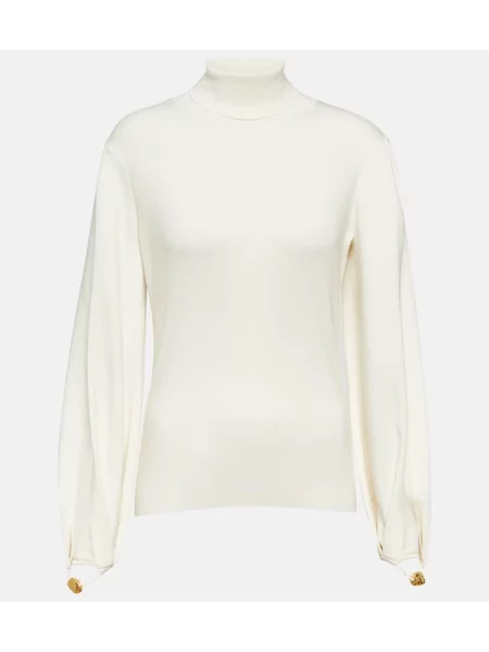 Heláncă Chloã© de lână alb