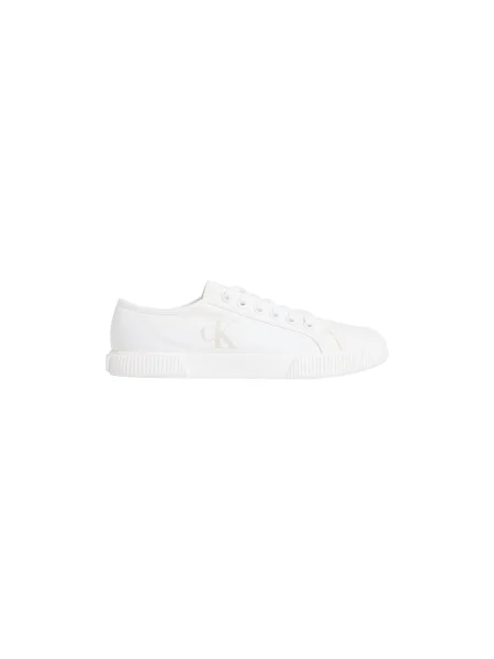 Tenisky Calvin Clain Ess Vulc Low Cv Mg Wn triple bright white bílé