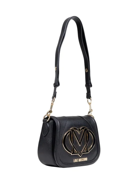 Geanta crossbody Love Moschino negru