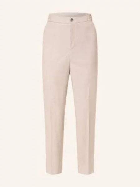 Hugo Spodnie Gos Extra Slim Fit beige beżowe