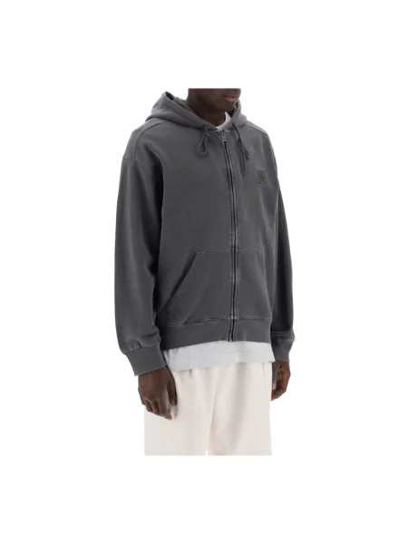 Bluza z kapturem Carhartt Wip szara