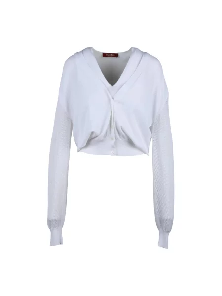 Kardigan Max Mara Studio biały