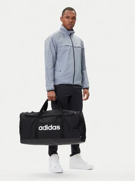 ADIDAS PERFORMANCE Sportovní taška Essentials / bílá černá