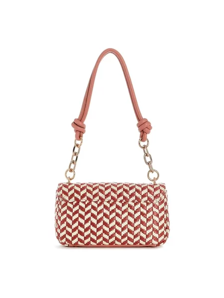 Guess torebka kuferek TESSI czerwona
