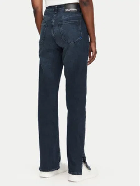 Jeansy Karl Lagerfeld Jeans modré