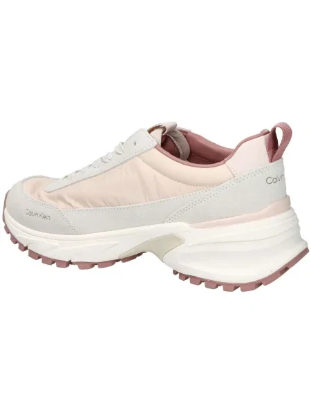 Dámske topánky Calvin Klein Hike Runner Mg Mix whisper pink/dark ecru/dusty rose ružová