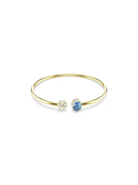 Swarovski bransoletka pozłacana z kryształem Swarovski CHROMA żółta
