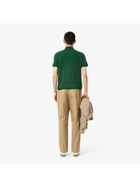 Lacoste Spodnie Chino Regular Fit beżowy