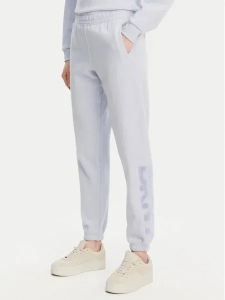 DKNY Sport Pantaloni trening celest albastru