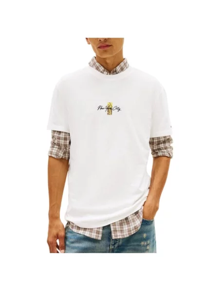 Tricou Tommy Hilfiger alb