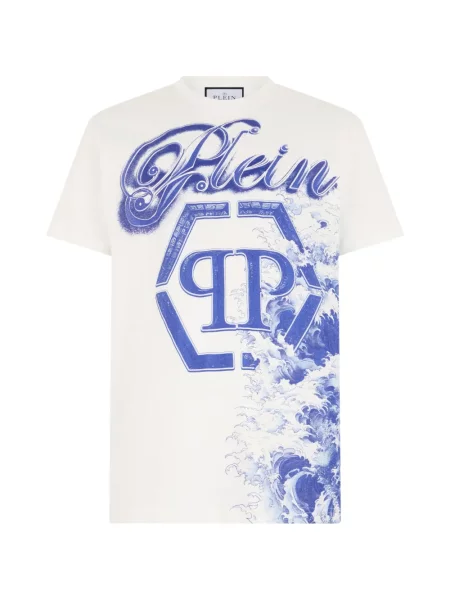 Tricou Philipp Plein alb