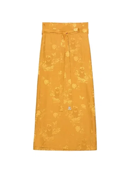 Fusta maxi Shanghai Tang din jacard plic