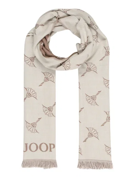 Fular Joop! de lână bej