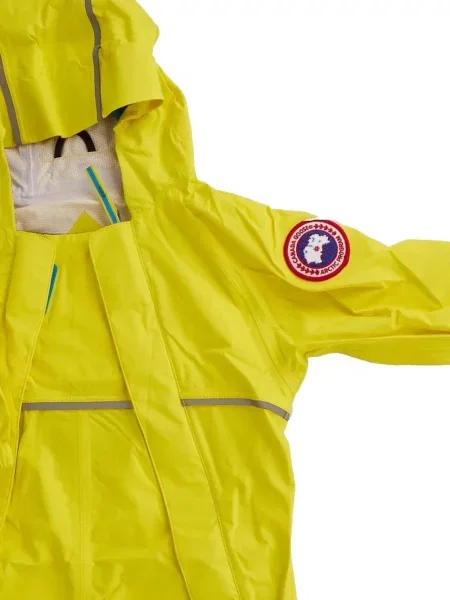 Płaszcz dziecięcy Canada Goose żółty