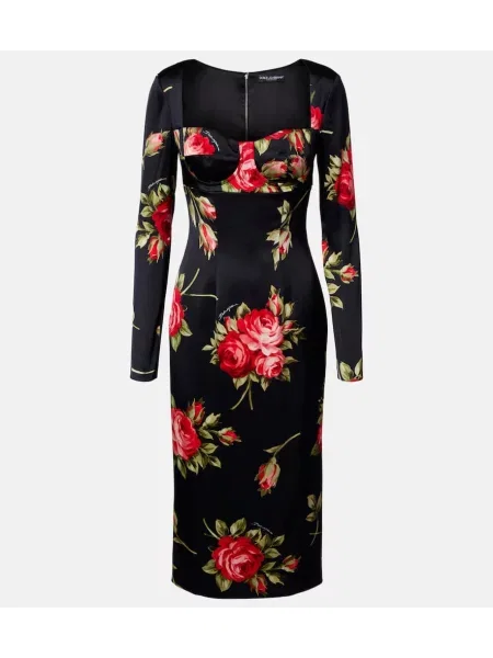 Rochie Dolce&gabbana cu model floral de costum