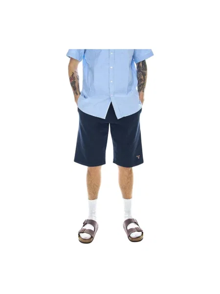 Bermudy Barbour niebieskie