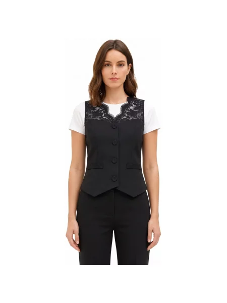 Vestă Rinascimento negru