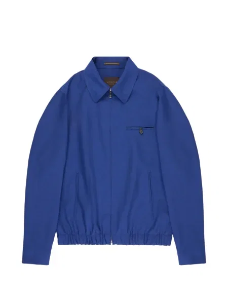 Vunena bomber jakna Montedoro plava