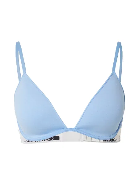 Calvin Klein Underwear Sutien albastru deschis / negru alb